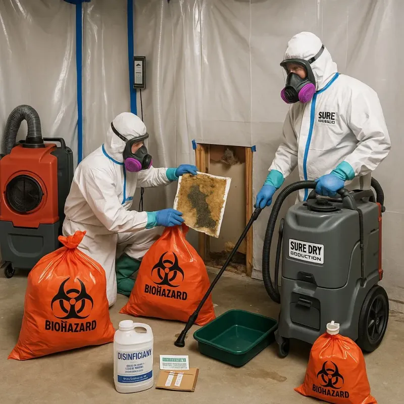 Contaminated Water Handling Protocols process in Newington, VA